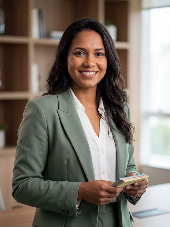 Profª Renata Monteiro, pedagoga especialista em desenvolvimento socioemocional